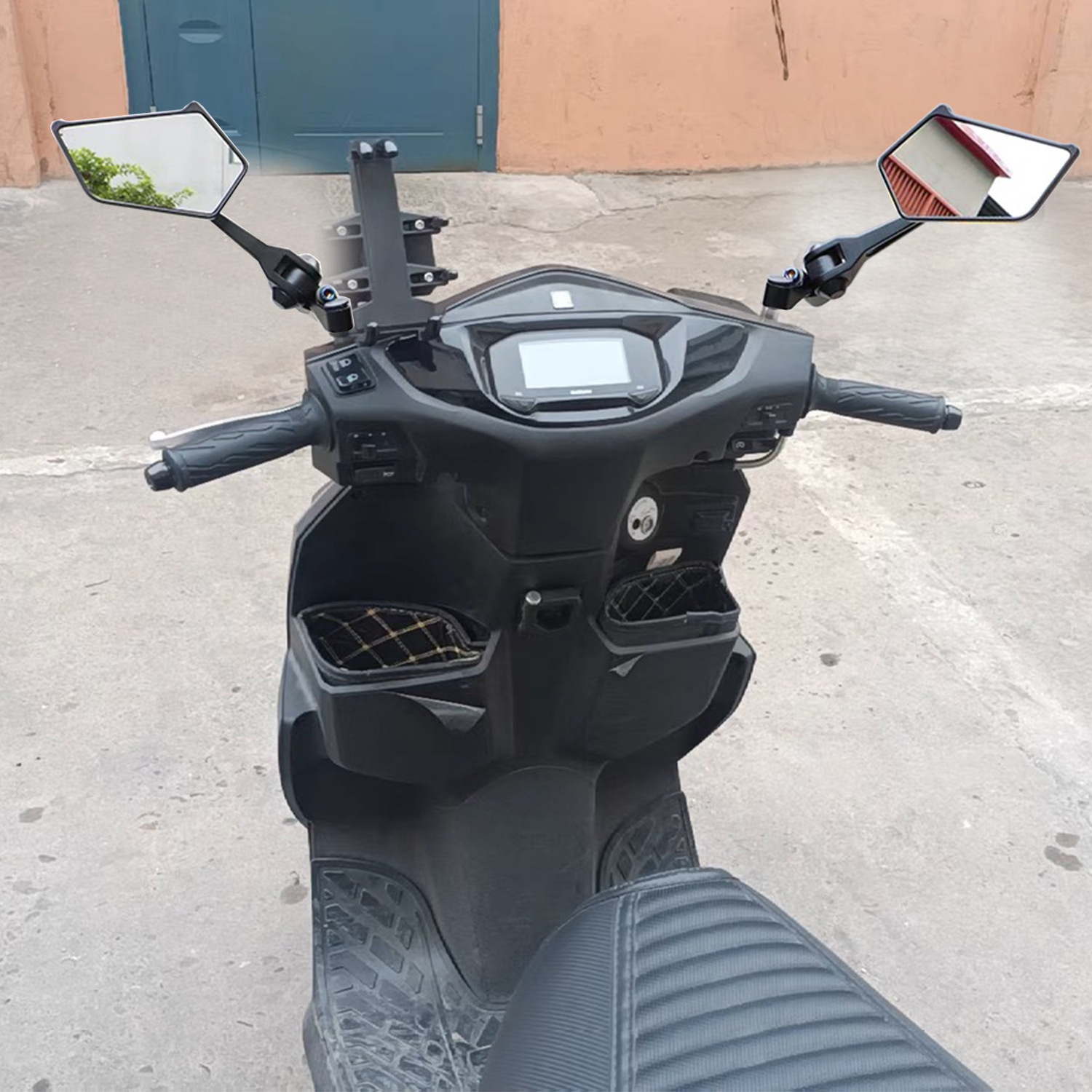 Suitable for Yamaha Touring Eagle, Fu Ying, Qiao Ge, Xuying, Sai Eagle 125 Modified Blade Rearview Mirror, Reflector
