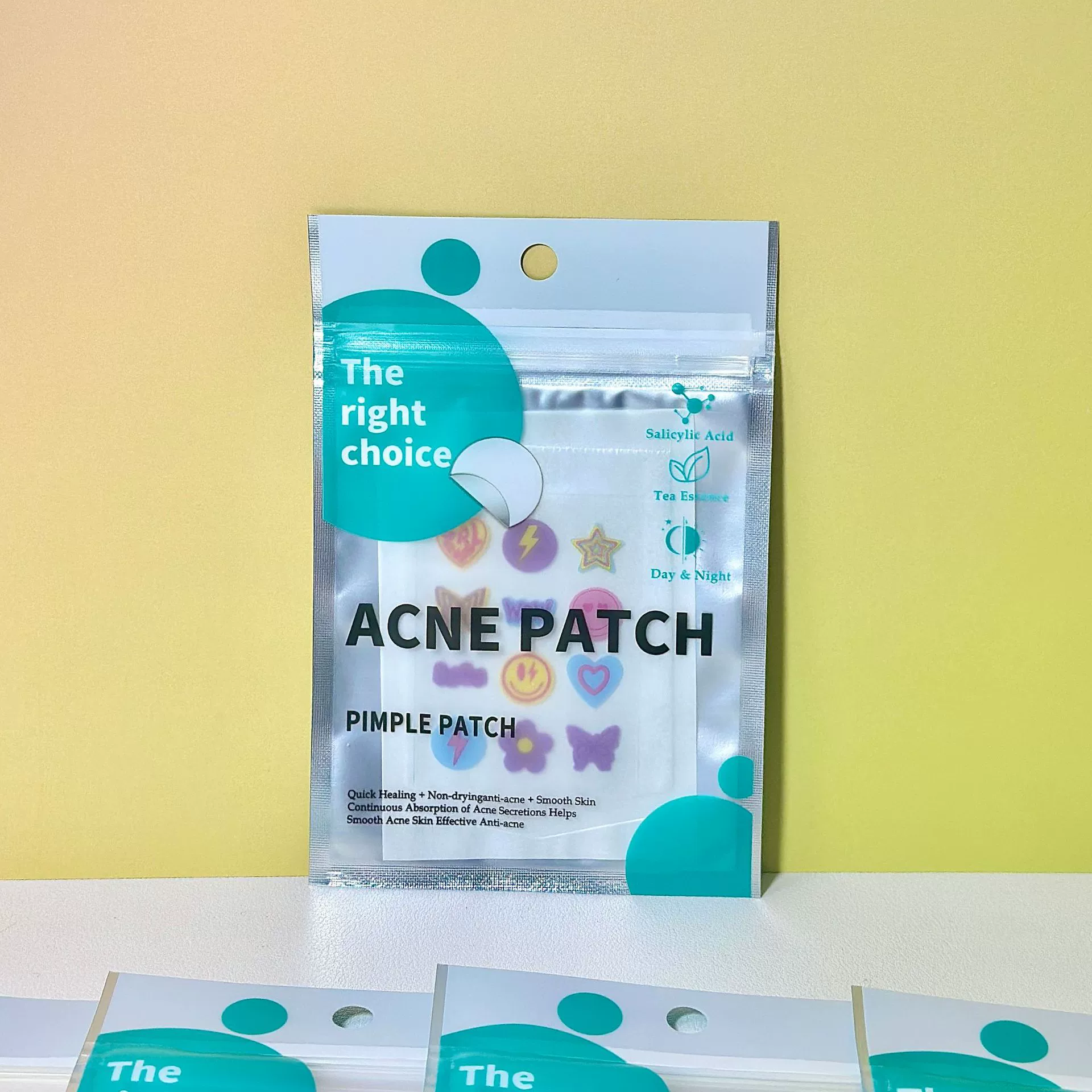 П patches от акне, основа от черных пятен, (посредничество через границу), 3 цвета