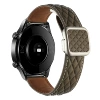 Brown [genuine leather square buckle rhombus]
