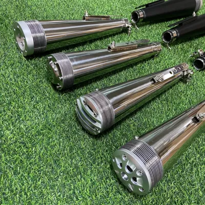 Motorcycle exhaust pipe — Retro Exhaust Pipe Series