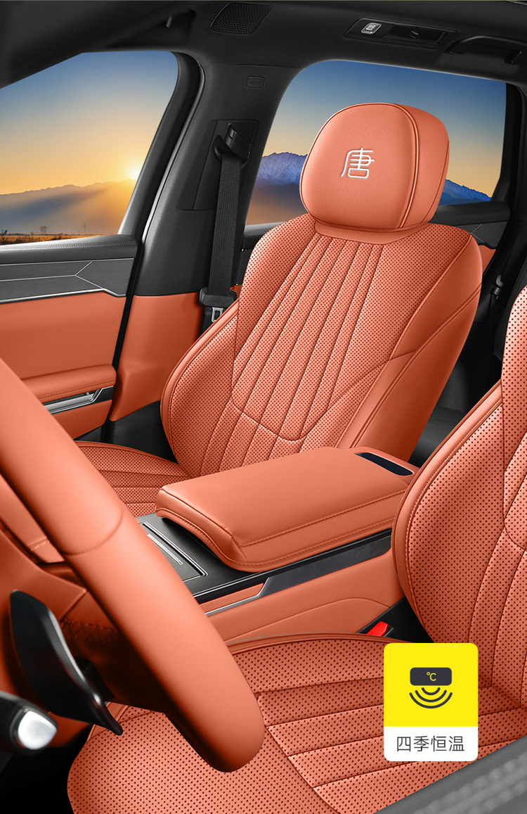Seat Covers for BYD Tang L 2025 DM/EV Full Surround Breathable
