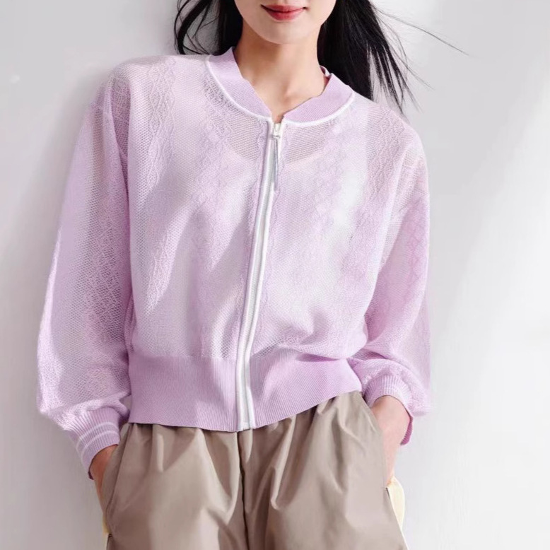Cotton Acetate Knitted Jacket 2024 New Long-Sleeved Cardigan Knitted Fashion Versatile Mid-Length Women's Autumn and Winter Clothing Cotton Acetate Knitted Jacket 2024 New Long-Sleeved Cardigan Knitted Fashion Versatile Mid-Length Women's Autumn and Winter Clothing