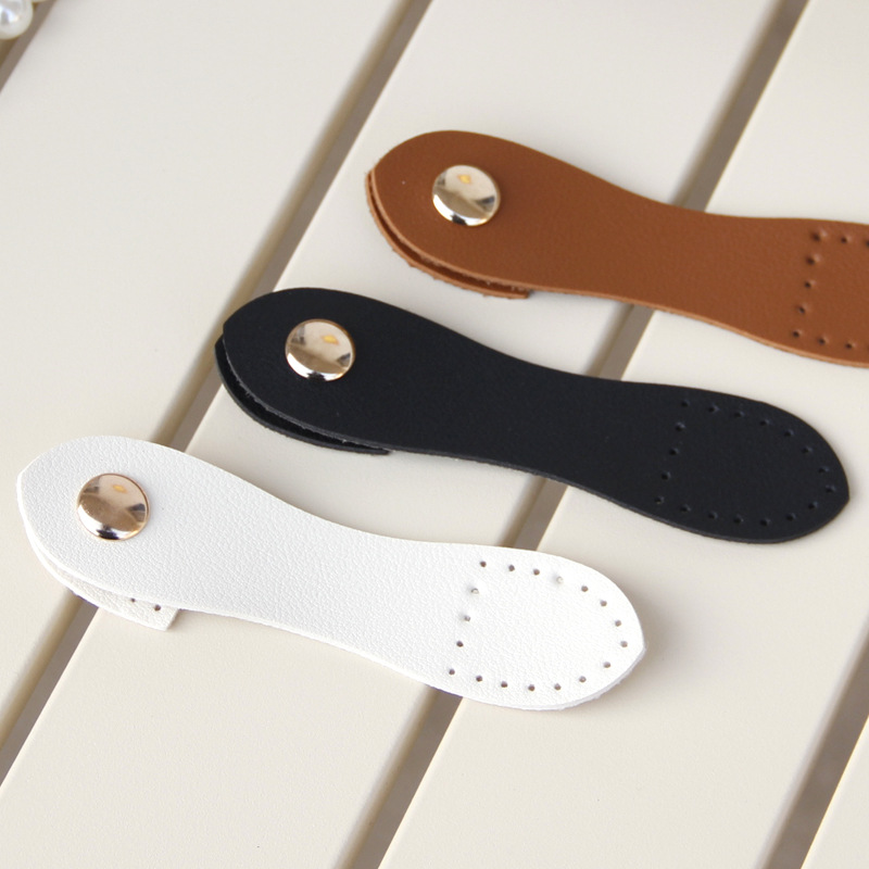 Magnetic buckle clasp bag accessories, leather buckle, concealed buckle, handmade DIY woven bag, hand-sewn bag buckle, magnetic buckle
