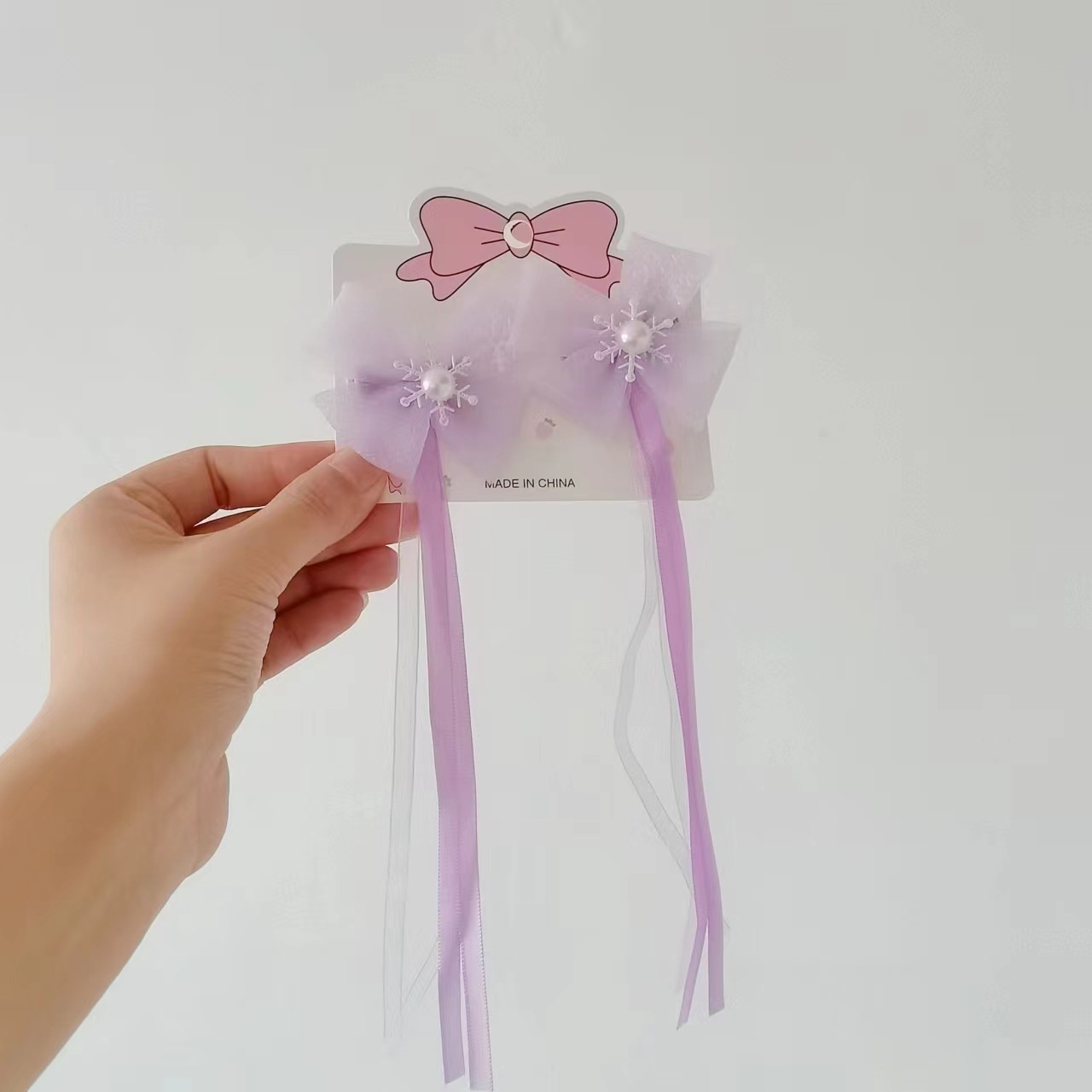 Niños Hanfu tocado tarjeta de pelo de viento chino super inmortal adornamiento de cabello de niñas bordilla clips de pelo bebé dulce contra clips