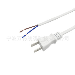 供應 台灣插頭電源線 2*0.75平方1.25平方台灣插頭電源連接線