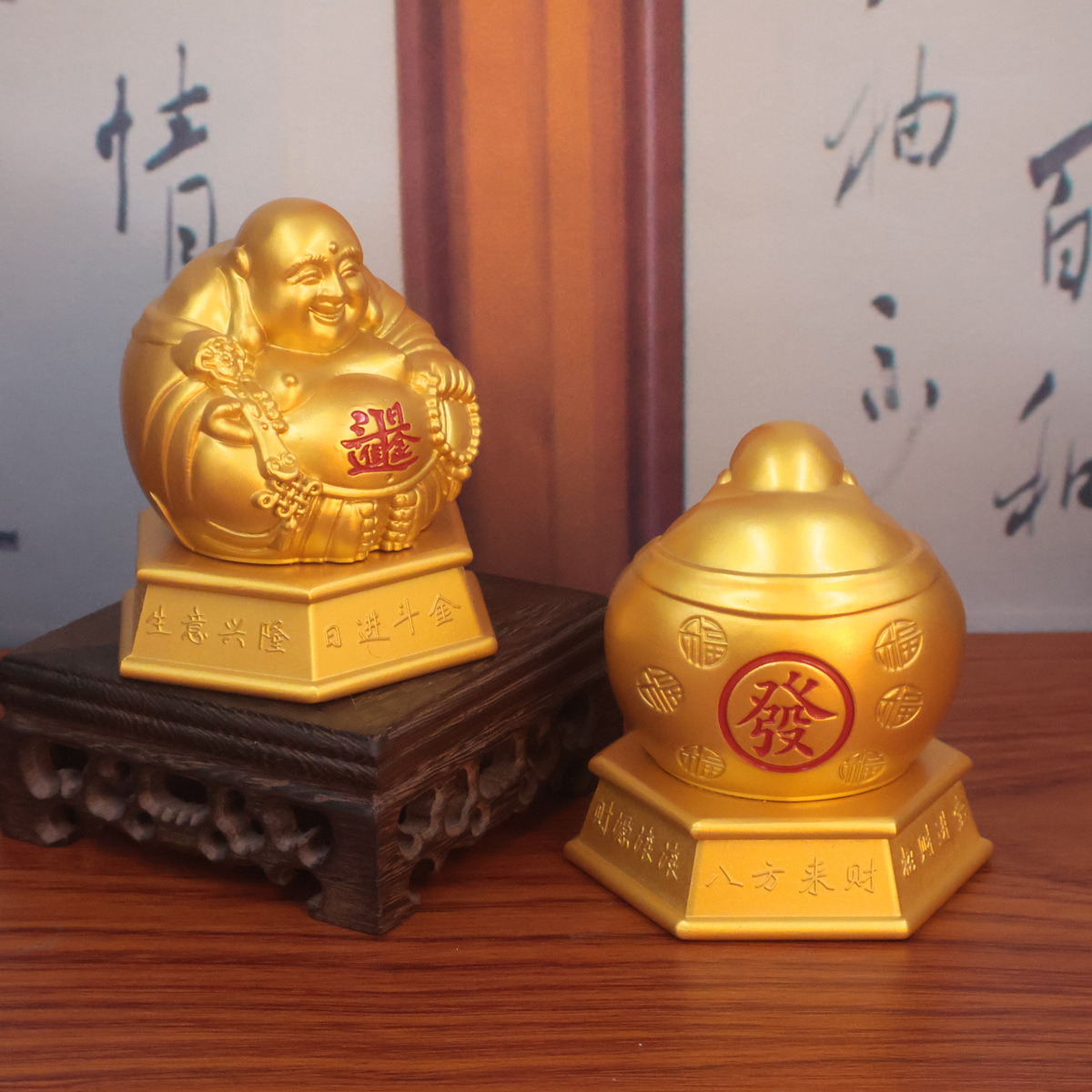 厂家直销合金笑佛佛堂寺庙供奉佛像厂家批发佛像厂家批发佛像