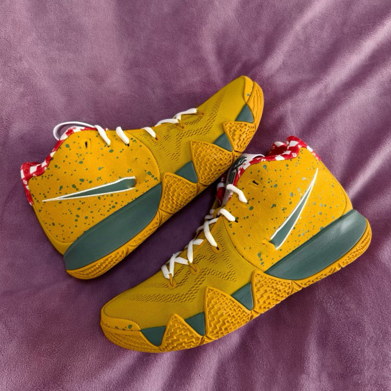 Putian Shoes Pure Original Kyrie 4 Practical Basketball Shoes with Air Cushion Outdoor Training Sneakers for Men and Women Casual Sports Shoes