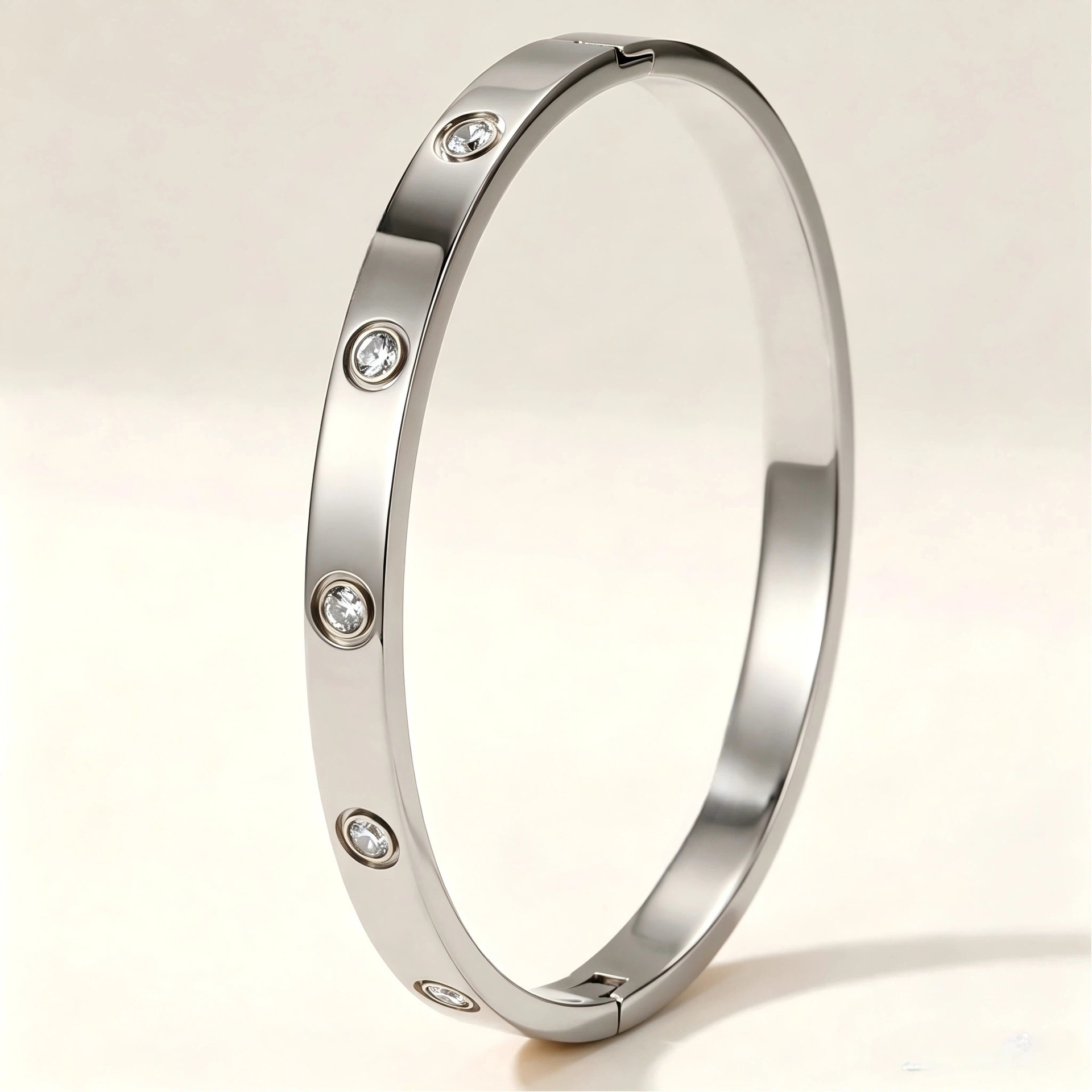 KJ steel color bracelet (never fade)
