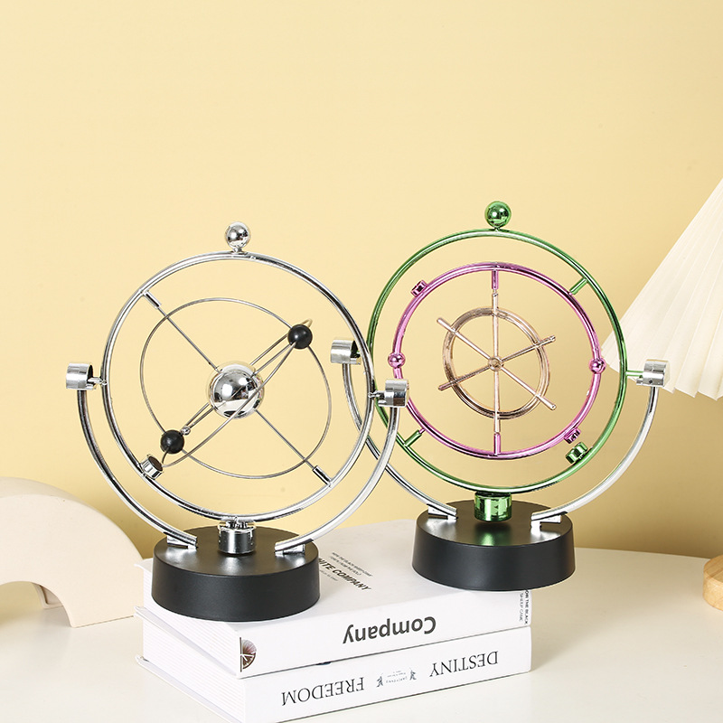 Ornamento caótico máquina de movimiento perpetuo Newton balancador billar de escritorio decoración del hogar silencioso
