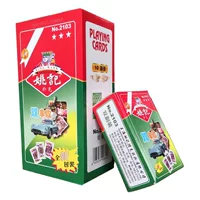 Аутентичные Шанхай Yaoji игральные карты оптом полный ящик двойной пары 2103/986/чайный домик карты двойной урожай карты