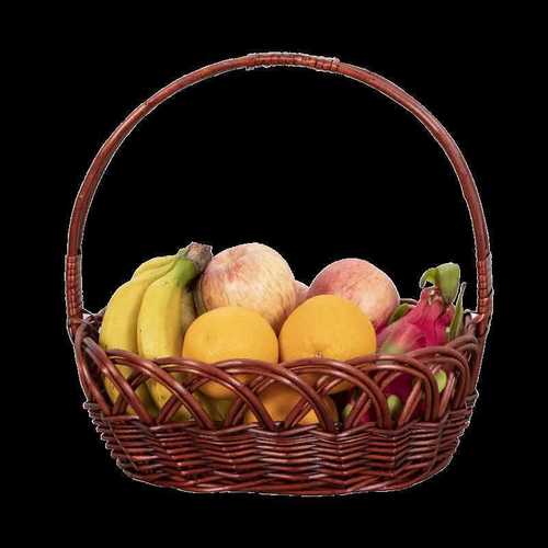 Wicker shopping basket, fruit and vegetable packaging basket, flower basket, snack storage basket, dance prop basket, portable egg basket