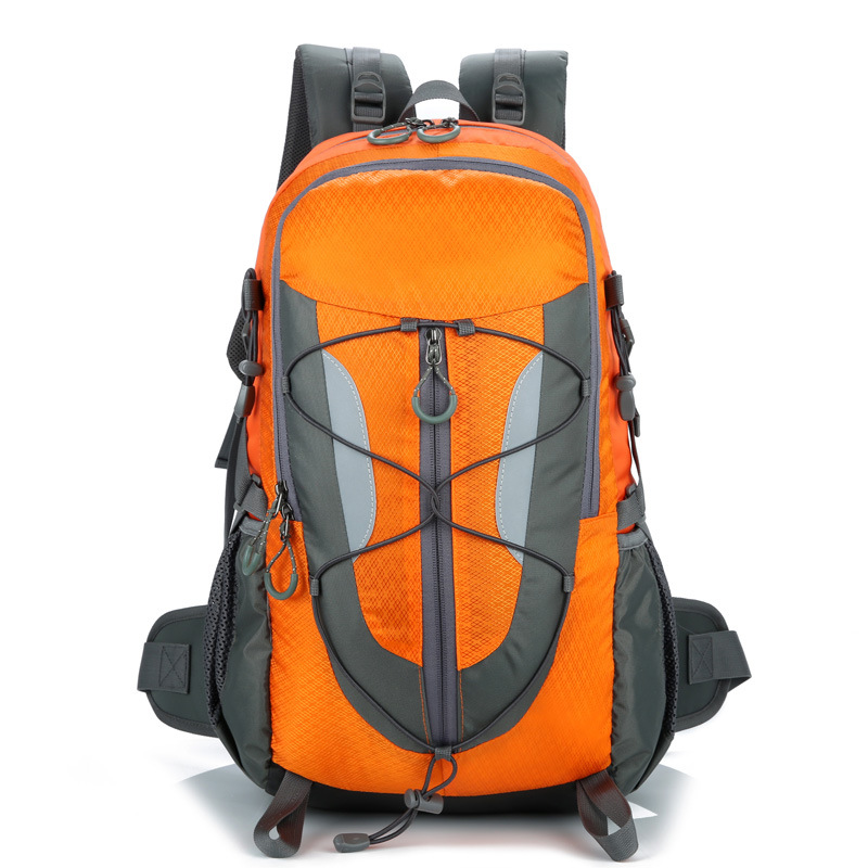 Bolso de montañismo al aire libre personalizado con logotipo, bolso de camping multifuncional, mochila deportiva al aire libre de gran capacidad antisalpicaduras de agua
