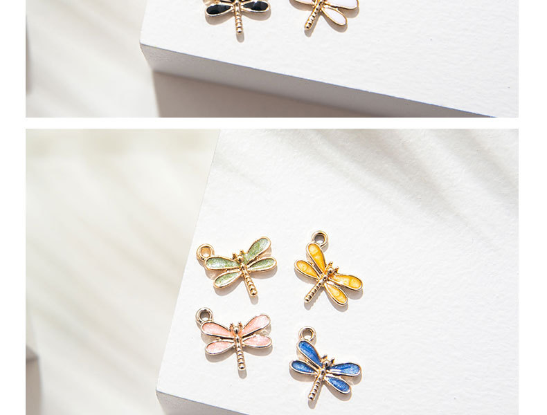 12*11mm Jewelry Making Size 10 PCS/Package 12*11mm Alloy Dragonfly Pendant