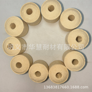 Single-hole heat storage ball for aluminum smelting furnace to improve thermal energy utilization efficiency can be recycled