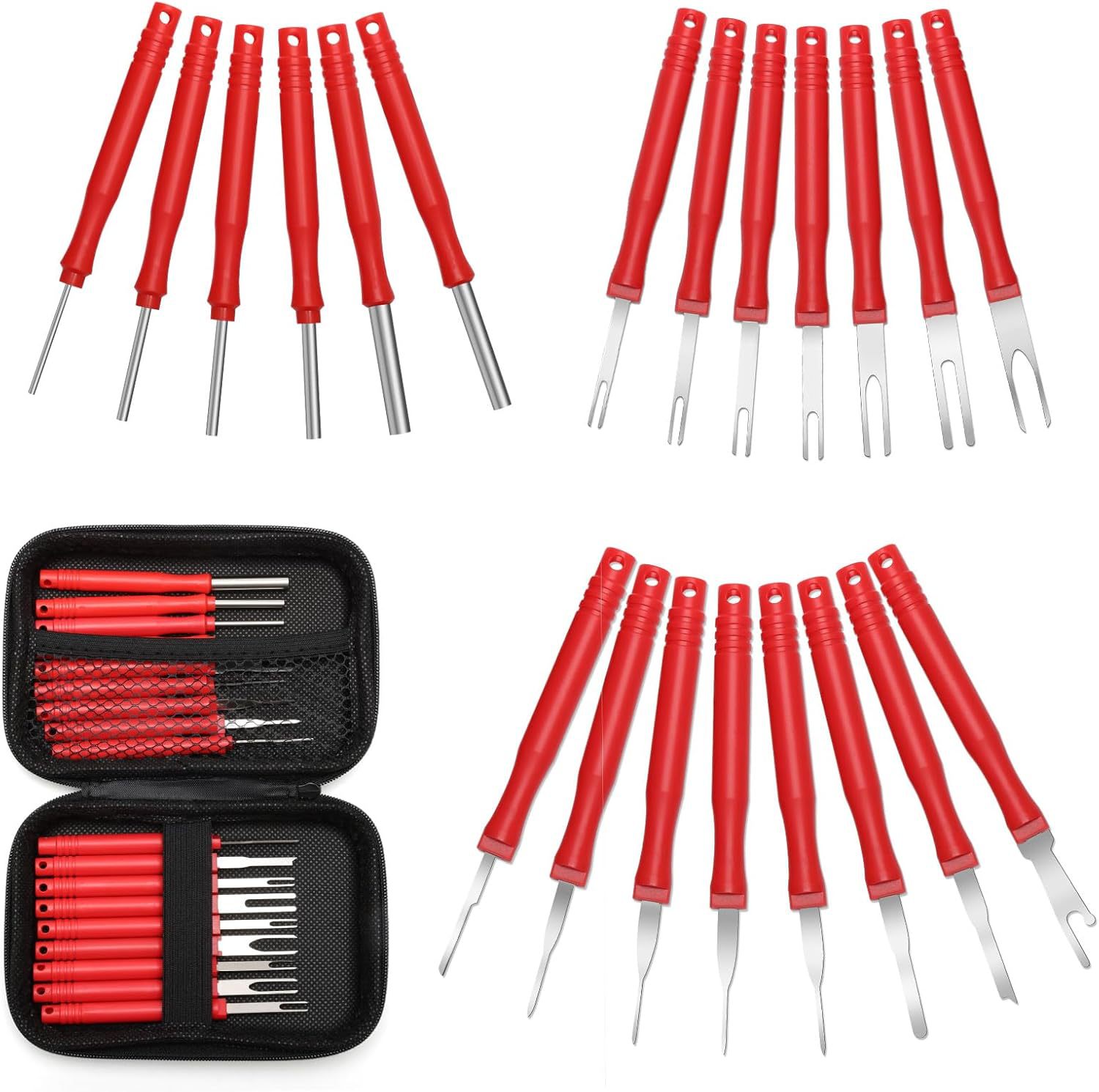 COITEK 21 PC Terminal Pin Removal Tool Kit, Electrical Pin R