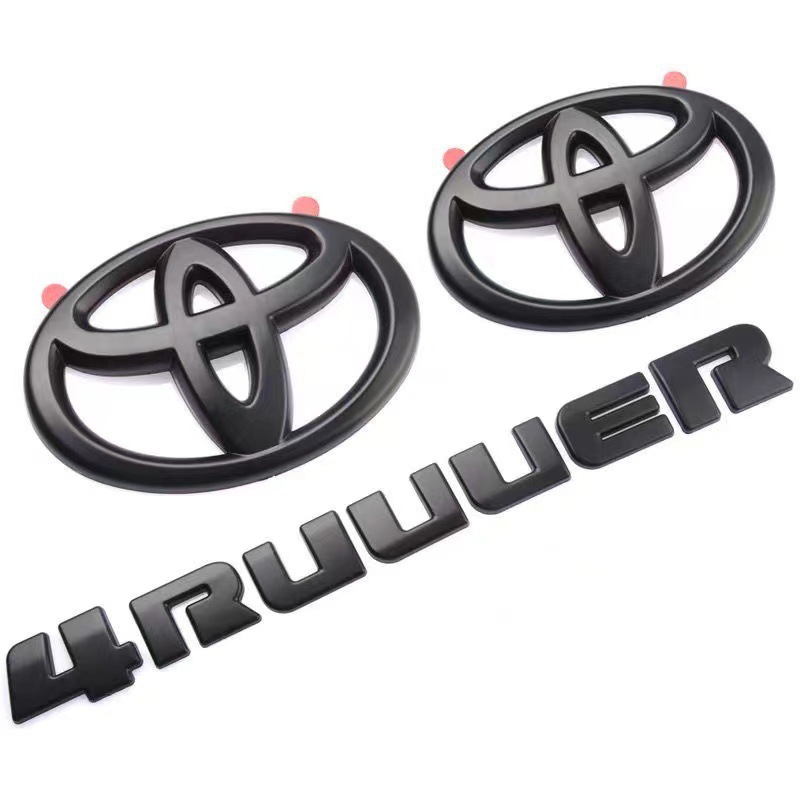 Applicable to Toyota 4runner overlay logo, front logo, tail logo, American Super SR5 logo, ABS overlay logo