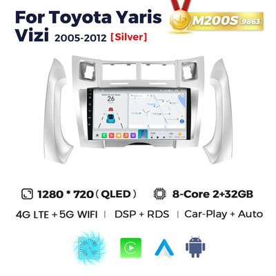 Screen Central Control Navigation – DVD Navigation - m200s-8-core-9863-232g