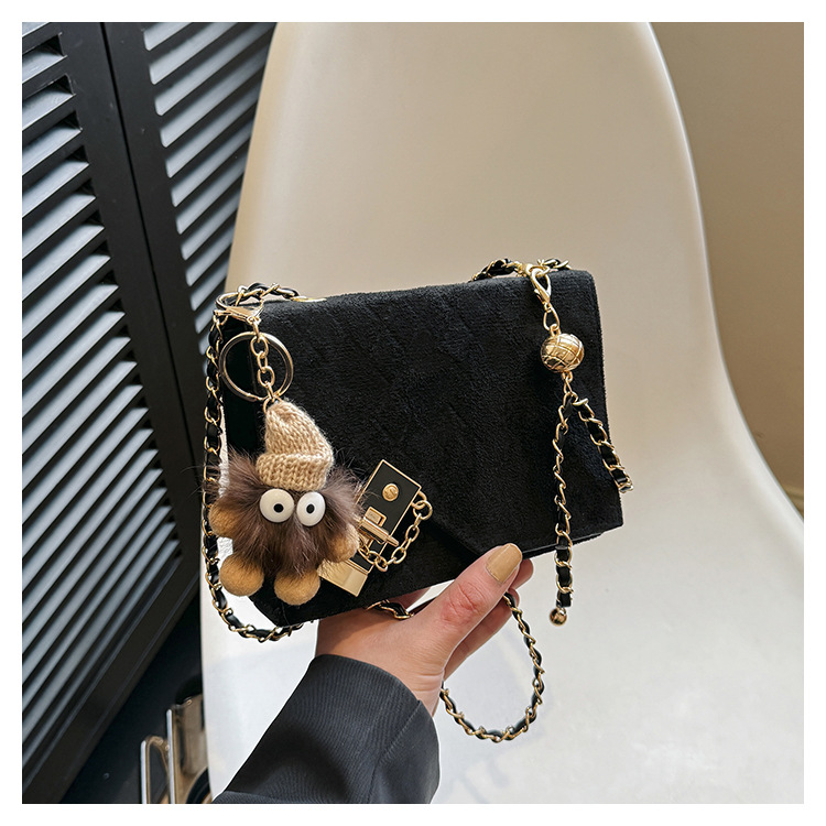 2024 Spring New Trendy Women's Texture Leisure Personality Small Square Single Shoulder Crossbody Bag_voghion.com