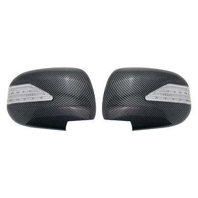 Suitable for 05-15: Other Automotive Exterior Supplies - with-lamp-carbon-fiber-pattern-c