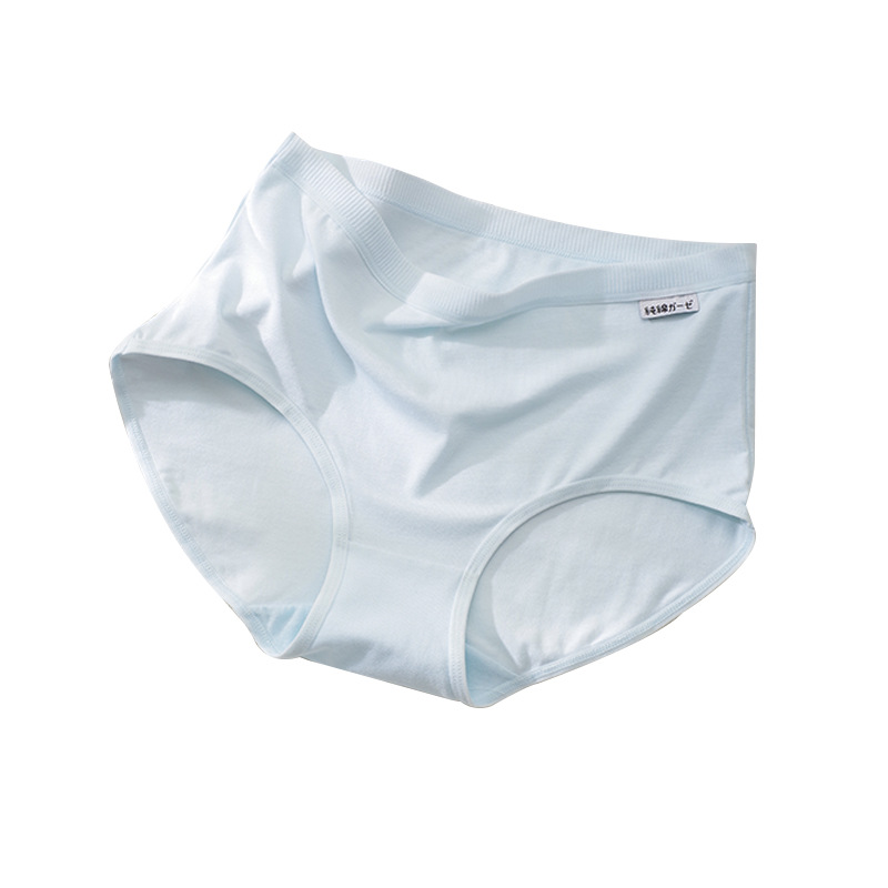 Fábrica al por mayor de las mujeres ropa interior de algodón cómodo transpirable calzoncillos Mediados de cintura color sólido más calzoncillos de tamaño