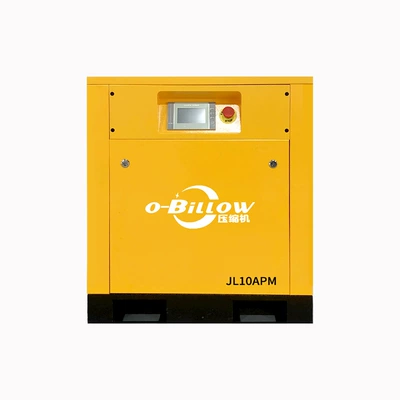 Permanent Magnet Variable Frequency 7.5Kw Small Screw Air Compressor, Silent and Stable, for Packaging Use, with Door-To-Door Service (Hava kompressorları) - micro-oil-75kw-small-screw-air-compressor