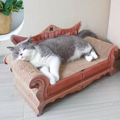 Corrugated Sofa Cat Scratching Board Recliner Cat Paw Board Pet Supplies Cat Toys Chaise Chair Cat Scratching Board Cat Nest