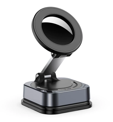 Vacuum Suction Cup Car Magnetic Car phone holder - round-vacuum-adsorption-without-fear-of-high-temperature-black-nano-suction-cup