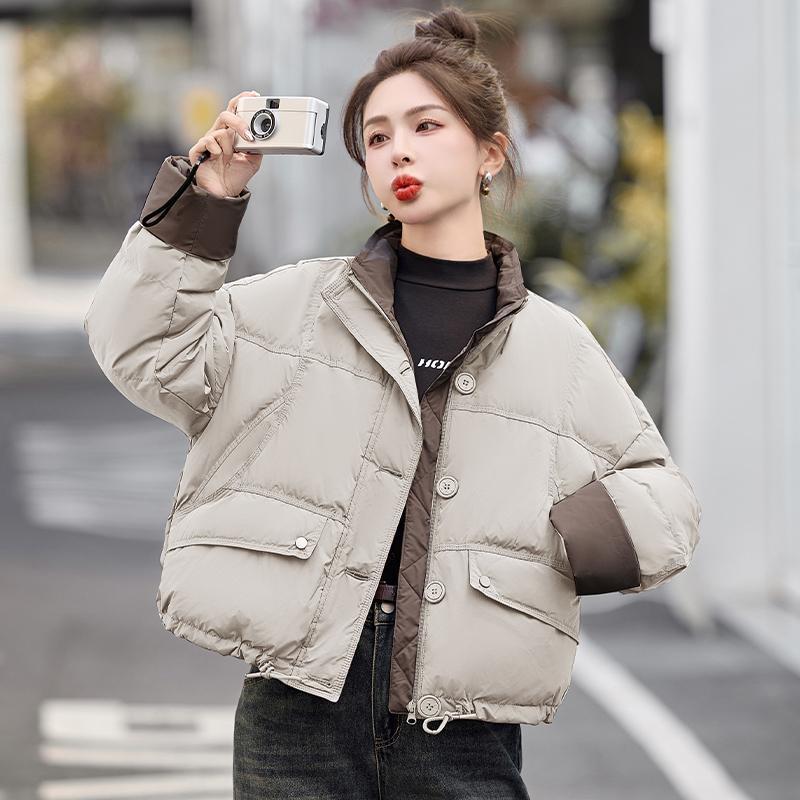 短款羽绒服女冬2025新款小个子时尚气质轻薄时尚棉服洋气棉袄外套