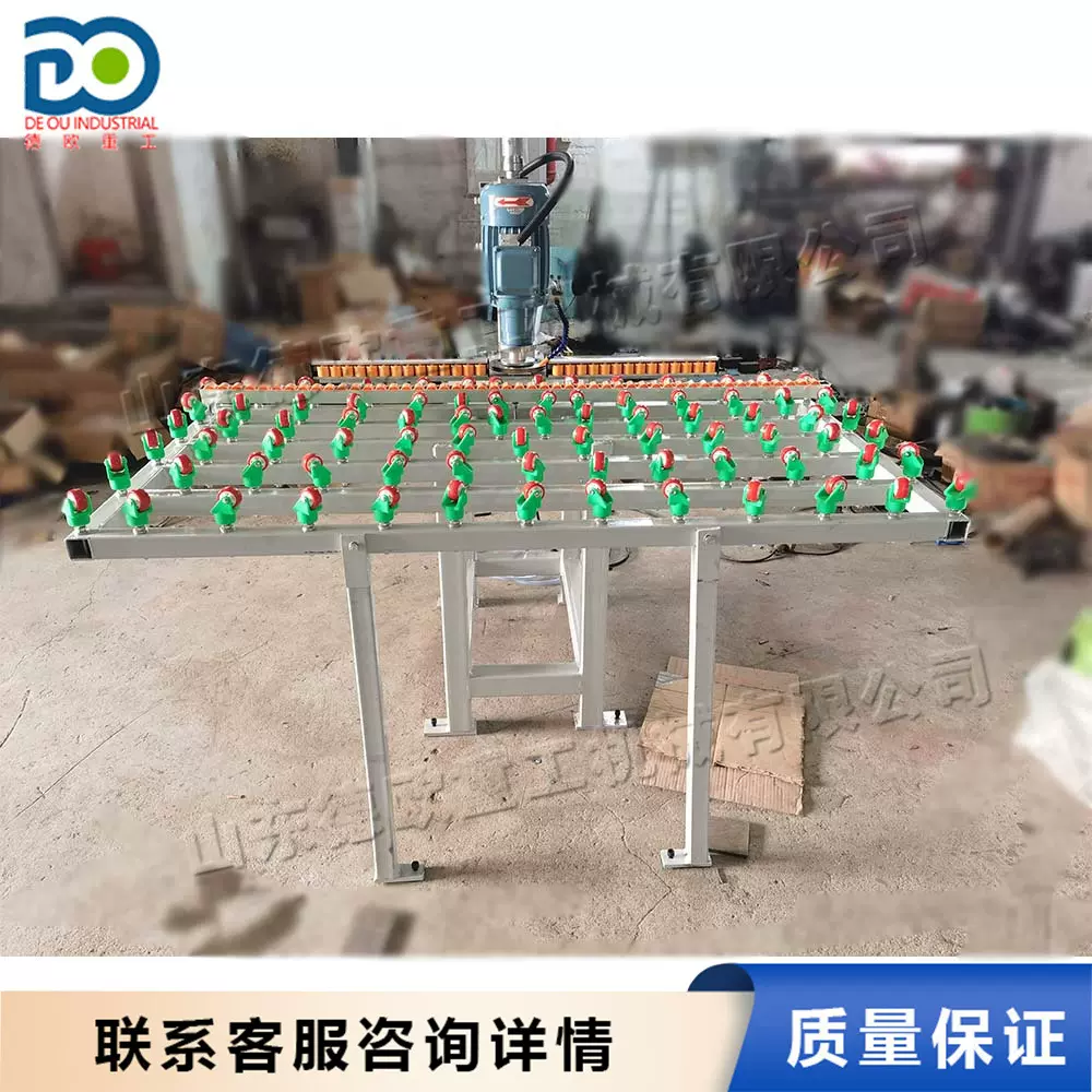 单头小型直线磨边机 台式门窗玻璃粗磨机 中空玻璃直线鸭嘴边机