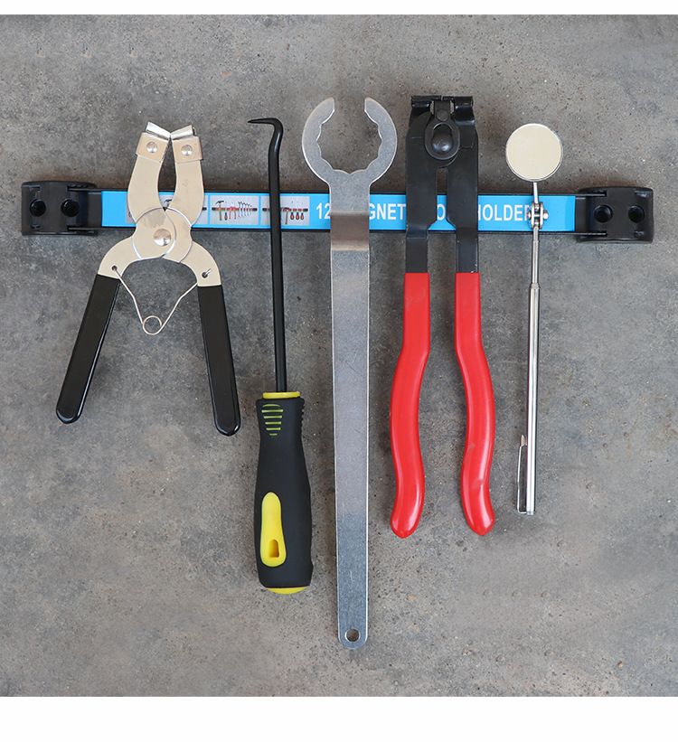 Magnetic tool magnetic frame car repair suction magnet wall hanging storage rack hanging strip box plate auto repair Auto Protection hardware tools