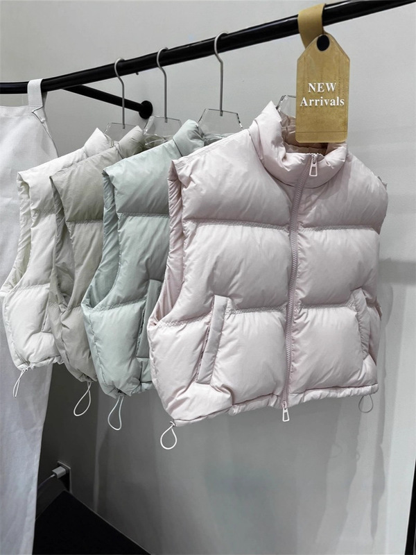 加厚棉服马甲女短款2025新款多色小个子马甲时尚坎肩外套百搭显瘦|undefined