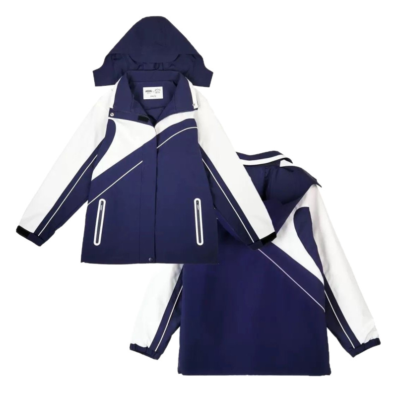 特版沖前線服深セン中学生制服男女防水とベルベット二点セット特三合一防風防水|undefined
