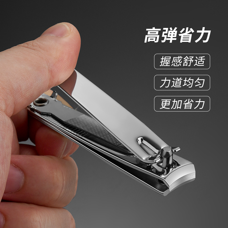 Spot 211 cortaúñas 0818 cortaúñas 602 cortaúñas carbón negro con lima promoción de regalos de fábrica