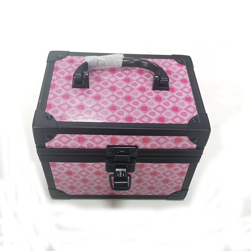 Производство алюминиевого сплава коробка для хранения ручной косметики коробка для макияжа коробка для инструментов алюминиевая коробка