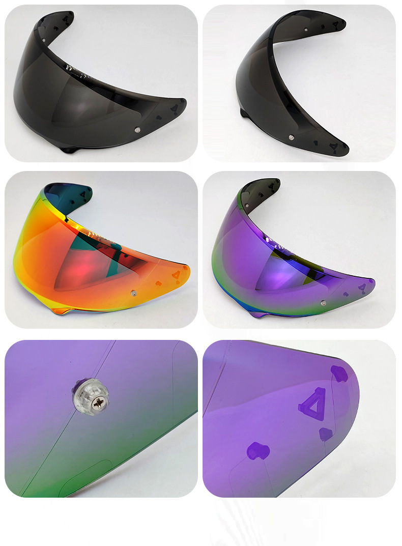 Hj38 Helmet Lens Universal Replacement for I71 I11 F71 Carbon Sun Protection Photochromic Visor Replacement Piece