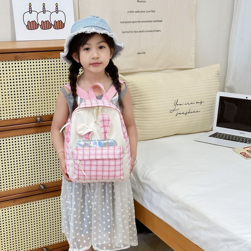 小学生书包韩版儿童时尚学生双肩背包卡通书包可爱个性大容量背包