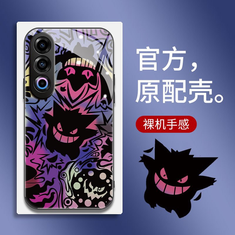 适用21Note耿鬼手机壳玻璃壳卡通防摔高级个性超薄保护套新款全包