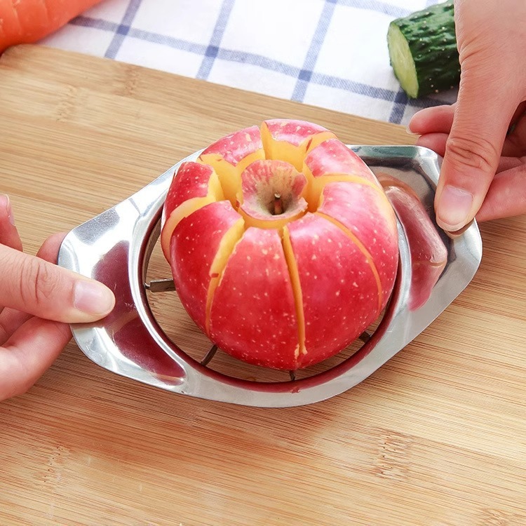 Creative kitchen stainless steel fruit safety cutting knife cutting  cutter platter large nuclear artifact_voghion.com