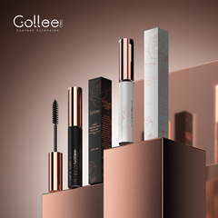 gollee玫瑰味睫毛雨衣嫁接睫毛後持久護理卷翹不暈染防水定型液
