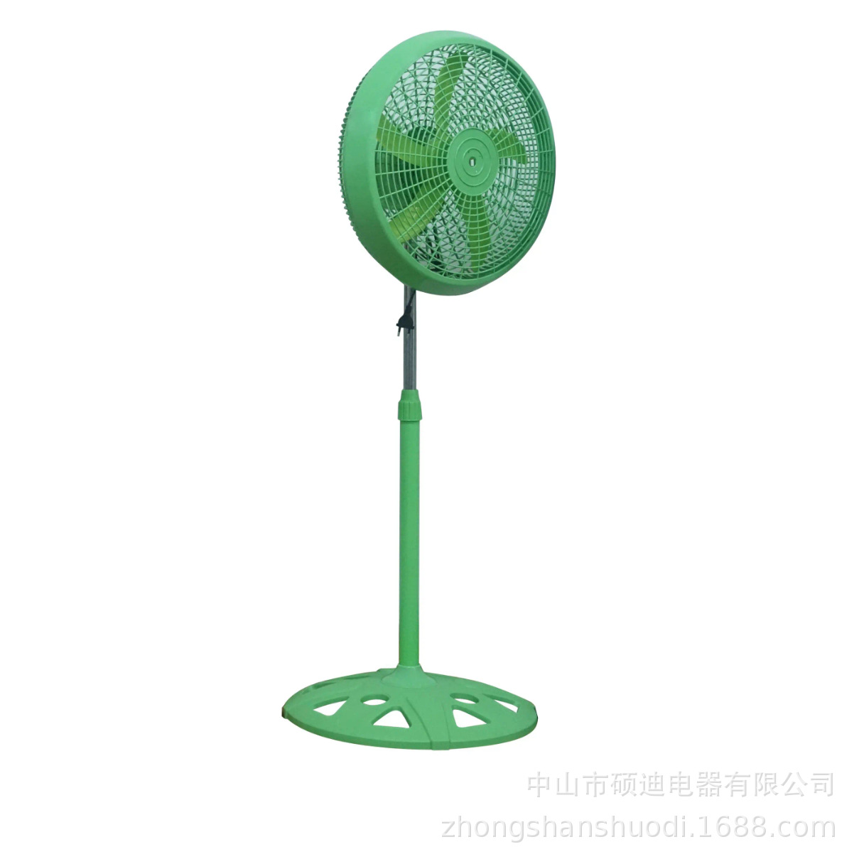 Transfronterizos personalizados color 18 pulgadas uno en uno ventilador de piso 110V gran viento agitar cabeza ventilador vertical de plástico