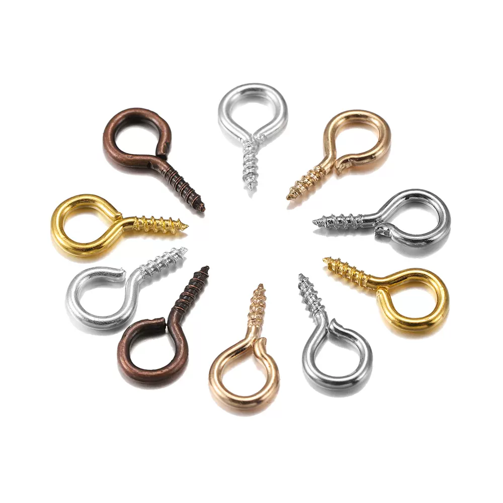 羊眼羊角钉手办玩偶娃娃9字挂钩吊坠挂针悬挂吊环diy饰配件定 制