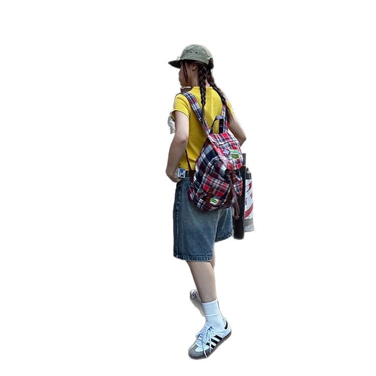 Korean Style Retro Washed Old Denim Shorts Women's 2025 Summer New Loose Casual All-match Pants