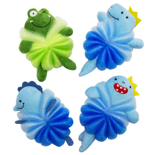 Children's bath ball bath flower cute bath ball bath ball cartoon mermaid bath bubble soft bath ball does not fall apart