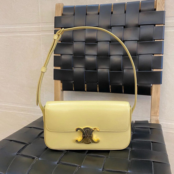 Genuine Leather New Arc de Triomphe Underarm Bag Women's 2024 Small Square Bag Trendy Tofu Bag Crossbody Shoulder Portable Baguette Bag