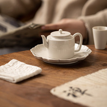 观岚草木灰中式家用小茶壶功夫茶具带过滤办公室会客泡茶壶冲茶器