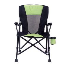 跨境專供戶外折疊椅子露營野營釣魚椅便攜式沙灘椅休閑家用寫生椅