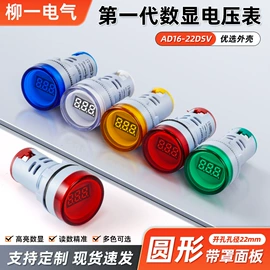 低压指示灯;信号灯;电压测量仪表