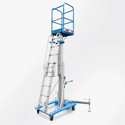 warehouse manual warehouse elevator, Avtomobil fırlanan platformaları
