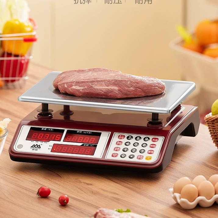 Сяншань электронные весы Коммерческие настольные весы бытовые кухонные шкалы 30 кг подсветка подсветка точная перезаряжаемая