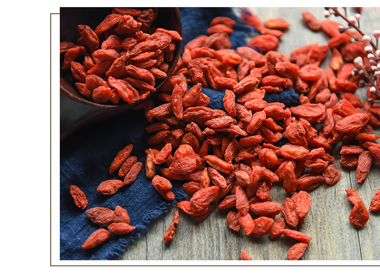 Goji Berries 1000g Ningxia Gou Qi Zi Dried Wolfberry for Tea and Daily Wellness quality and texture